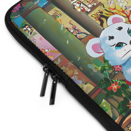 Melodies of the Snow Lion Cub Laptop Sleeve