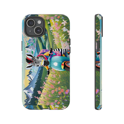 Stripes on Wheels Phone Cases