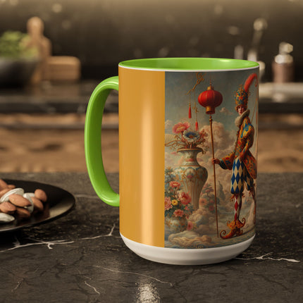 The Ornamental Jester Colorful Mugs (11oz, 15oz)