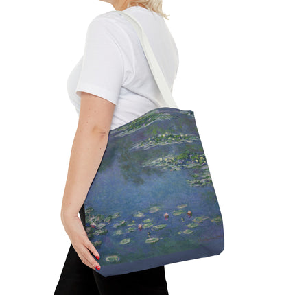 Water Lilies by Claude Monet Tote Bag (AOP)