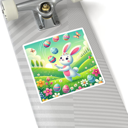 Easter Bunny’s Kiss-Cut Stickers (4 Sizes)