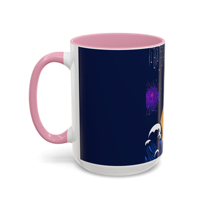 Liberty's Triumph Colorful Mugs – Art Deco Glory & Triumphant Spirit