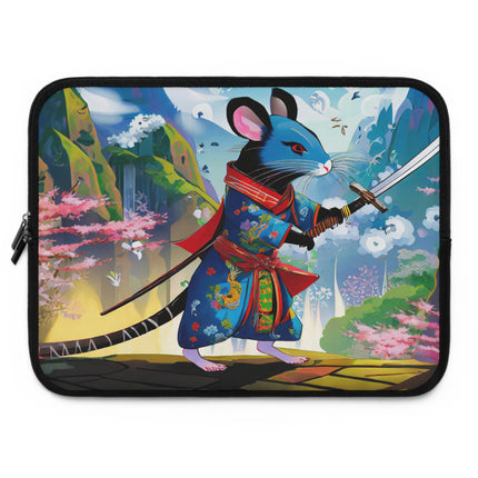 Cyber Samurai Rat Laptop Sleeve