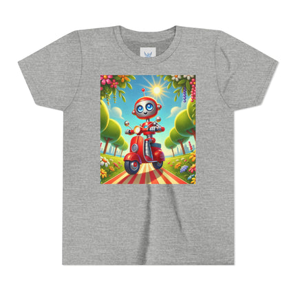 The Traveling Robot Youth Short Sleeve Tee