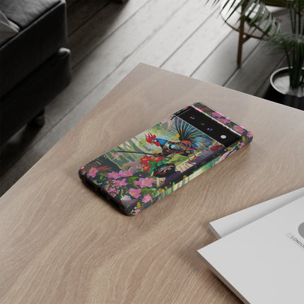 Cyberpunk Rooster Phone Cases