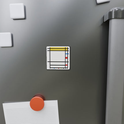 Place de la Concorde by Piet Mondrian Die-Cut Magnets (5 Sizes)