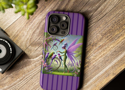 Lavender-Winged Fairy Phone Cases