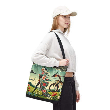 The Dragon Fairy’s Stride Tote Bag – Grace, Strength & Mythic Adventure