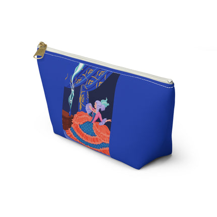 Rococo Stage Siren Cosmetic Bag – Theatrical Grace & Elegant Drama