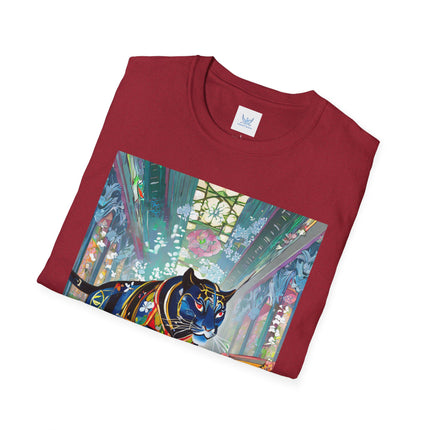 Cyber Panther's Hunt Softstyle T-Shirt
