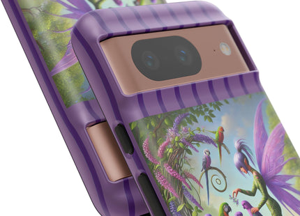 Lavender-Winged Fairy Phone Cases