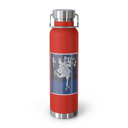 Where is my boy tonight by Ralph Barton Copper Vacuum Insulated Bottle, 22oz