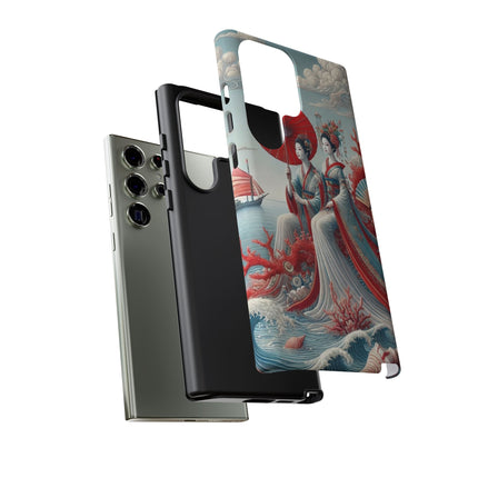 Ladies by the Quiet Sea Phone Cases