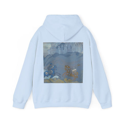 The Duel by Nicholas Roerich Unisex Heavy Blend™ Hooded Sweatshirt