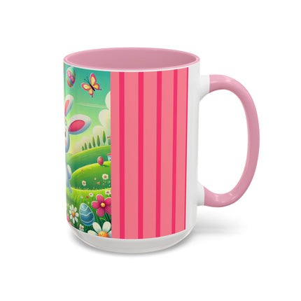 Easter Bunny’s Colorful Mugs (11oz, 15oz)
