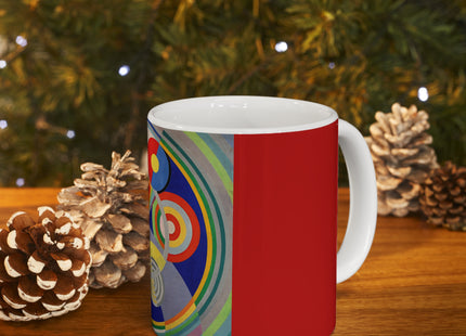 Rythme No. 1 by Robert Delaunay Ceramic Mug 11oz