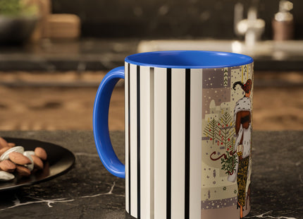 Wrapped in Elegance Colorful Mugs (11oz, 15oz)