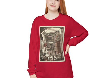 Bric-A-Brac by Fernand Siméon Garment-dyed Long Sleeve T-Shirt