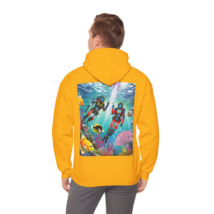 FBI Robot Dive Team – Heavy Blend™ Hooded Sweatshirt