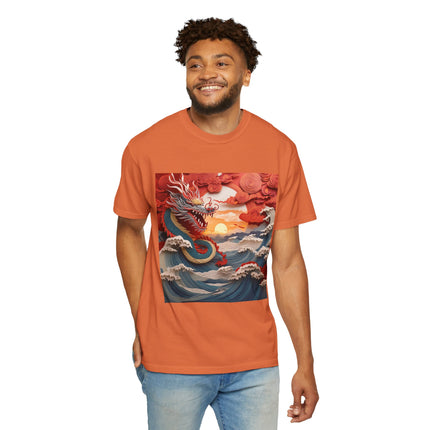 Emergence of the Dragon Unisex Garment-Dyed T-shirt
