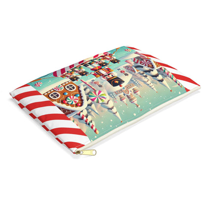 Nutcracker Candy-Striped Adventure Accessory Pouch
