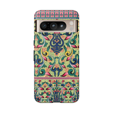 Colorful Flower Pattern by Owen Jones Phone Cases