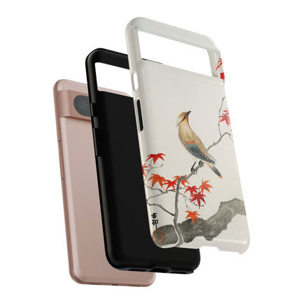 Japanese Bird on Maple by Ohara Koson Phone Cases