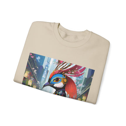 Techno Plumes Unisex Heavy Blend™ Crewneck Sweatshirt