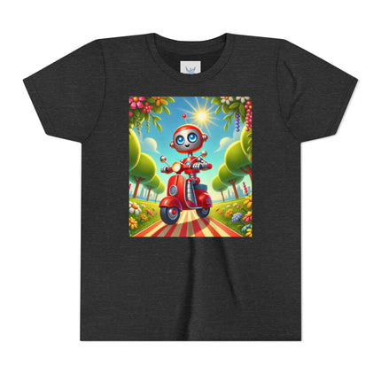 The Traveling Robot Youth Short Sleeve Tee