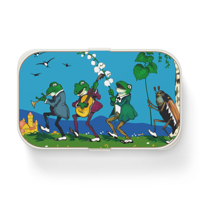 The Frog Band At The Castle Bento Lunch Box