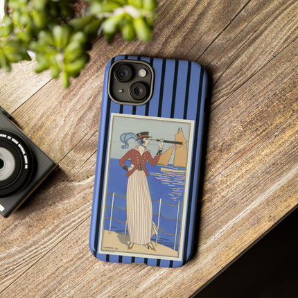 Costume de Yacht by George Barbier Phone Cases