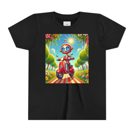 The Traveling Robot Youth Short Sleeve Tee