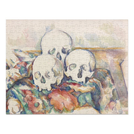 The Three Skulls by Paul Cézanne Puzzle (30, 110, 252, 500-Piece)