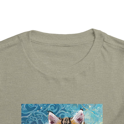 Whiskered Wanderings Toddler Short Sleeve Tee