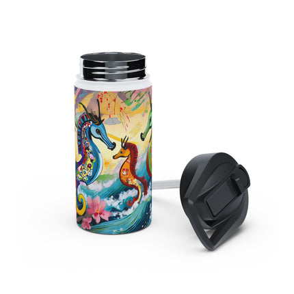 Seahorse Symphony Stainless Steel Water Bottle