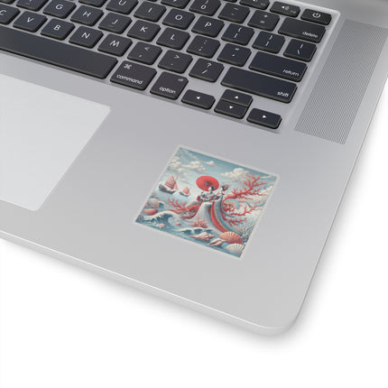 Ladies by the Quiet Sea Kiss-Cut Stickers (4 Sizes)