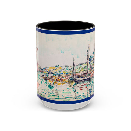 Concarneau by Paul Signac Colorful Mugs (11oz, 15oz)