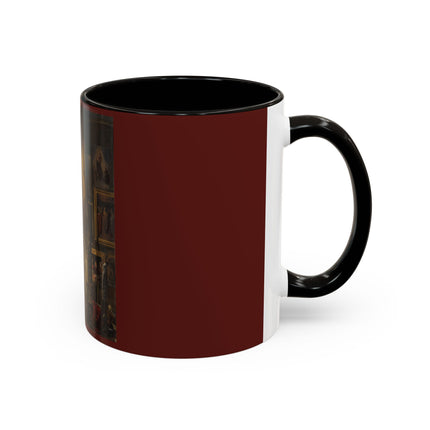 Raphael and his Muse in the Atelier by Vincenzo Abbati Colorful Mugs (11oz, 15oz)