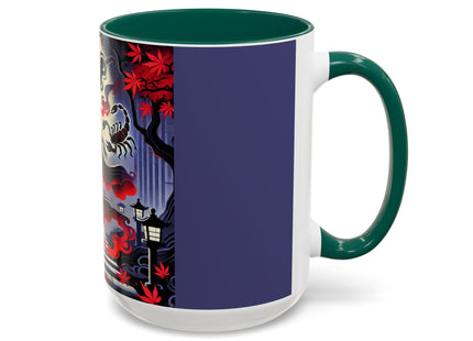 Halloween Sorceress Colorful Mugs (11oz, 15oz)