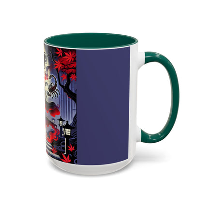 Halloween Sorceress Colorful Mugs (11oz, 15oz)