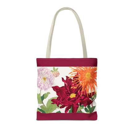 Dahlia by Tanigami Kônan Tote Bag (AOP)