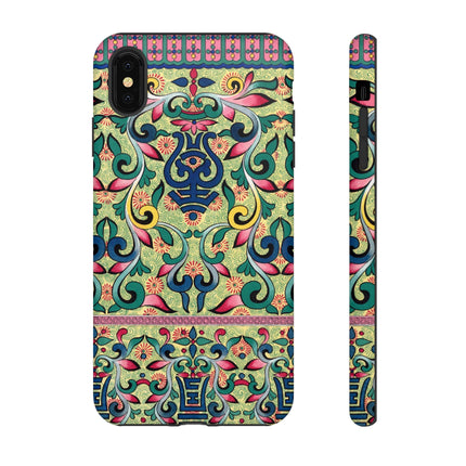 Colorful Flower Pattern by Owen Jones Phone Cases