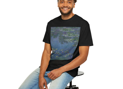 Water Lilies by Claude Monet Unisex Garment-Dyed T-shirt