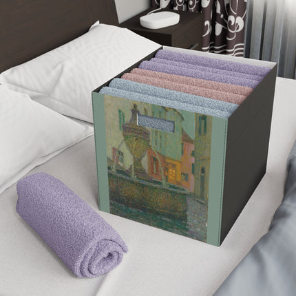 La Fontaine by Henri Le Sidaner Felt Storage Box