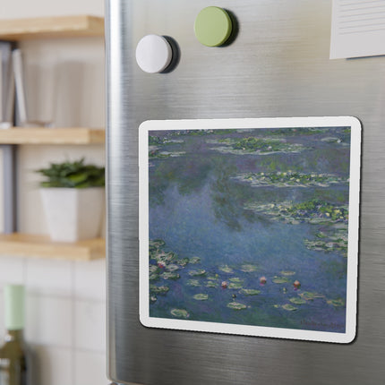 Water Lilies by Claude Monet Die-Cut Magnets (5 Sizes)