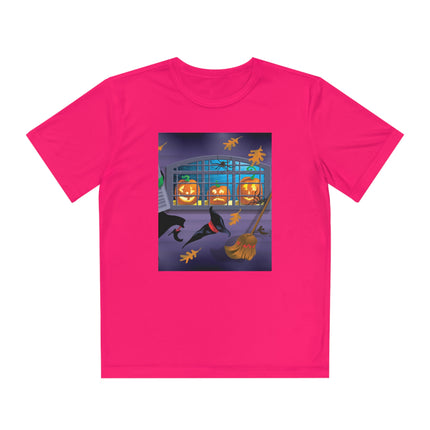 Whimsical Halloween Mischief Youth Competitor Tee