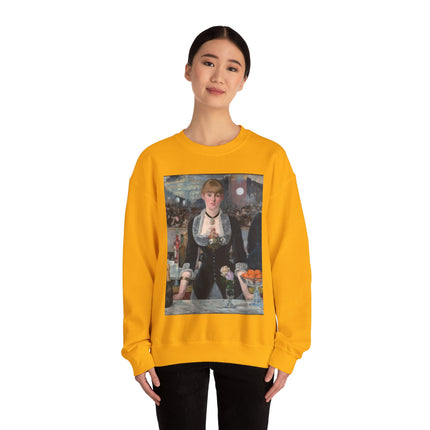 A Bar at the Folies-Bergère by Edouard Manet Heavy Blend™ Crewneck Sweatshirt