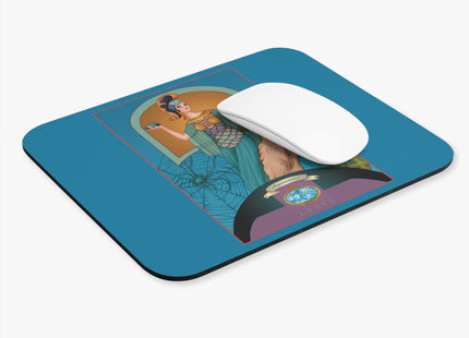 March & Aquamarine (Gem Series) by Sofia Chiostri Mouse Pad, Rectangle