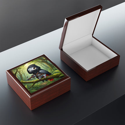 The African Grey Sentinel Treasure Chest