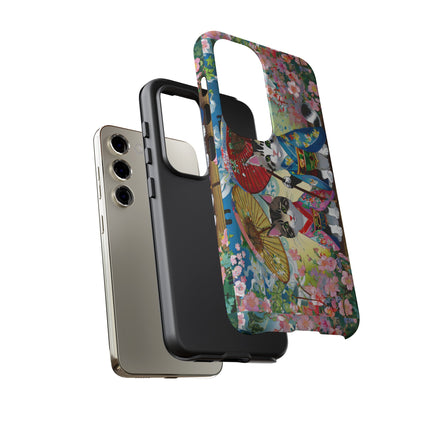 Kimono Kitties Phone Cases